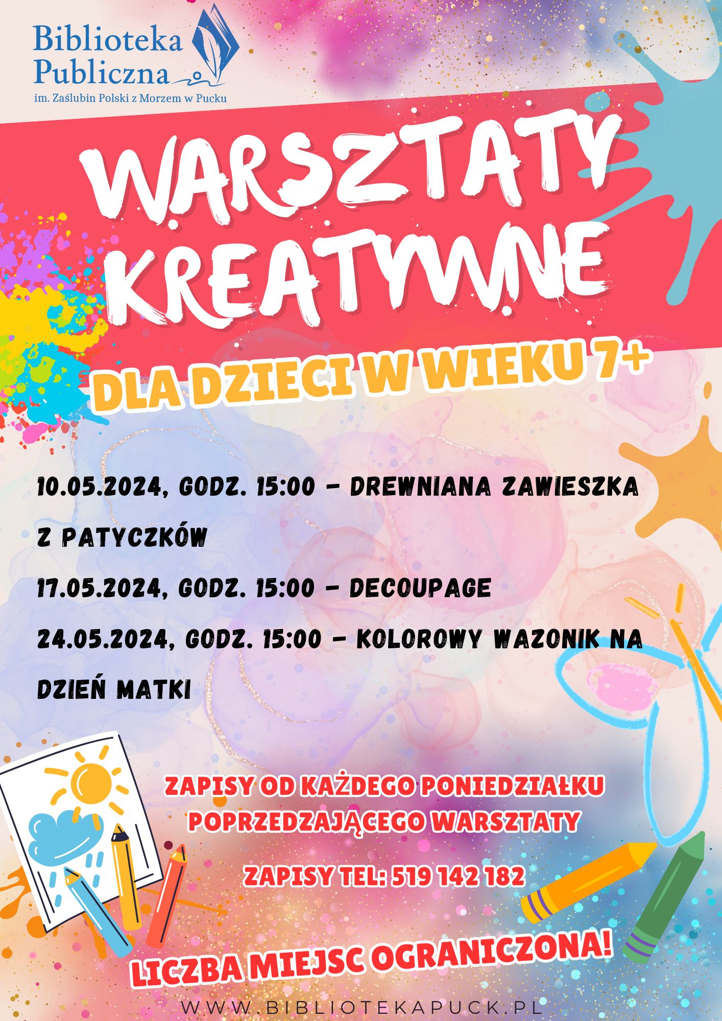 WARSZTATY KREATYWNE maj