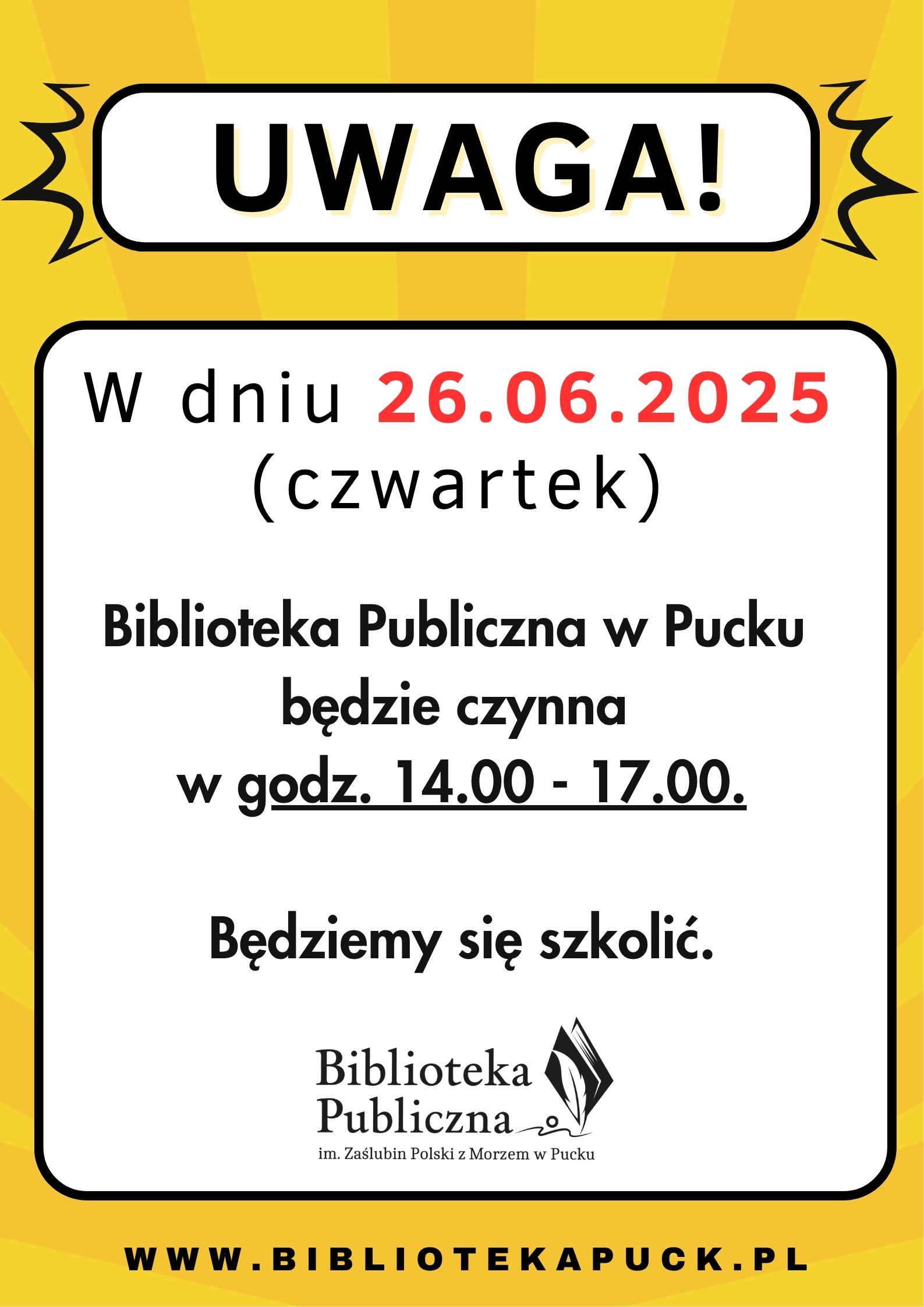 26.06.2025 Uwaga