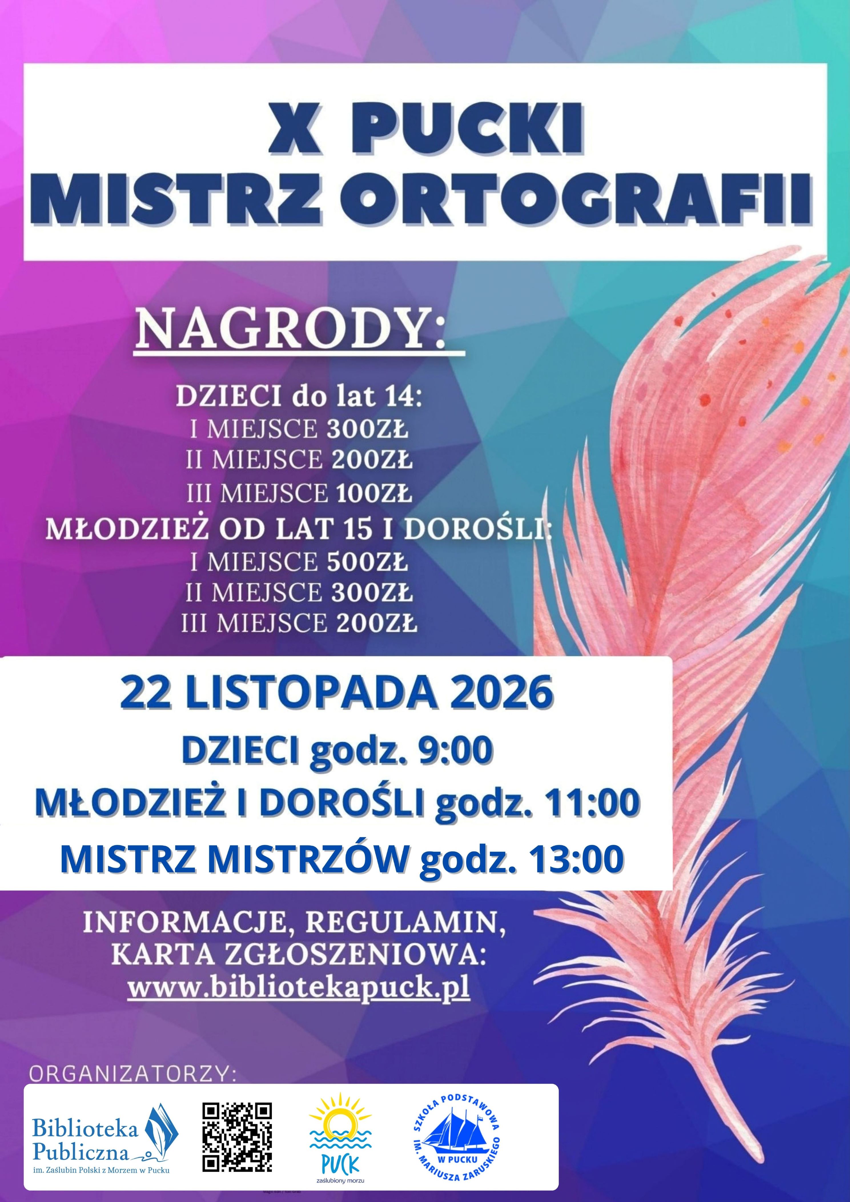 X PUCKI MISTRZ ORTOGRAFII
