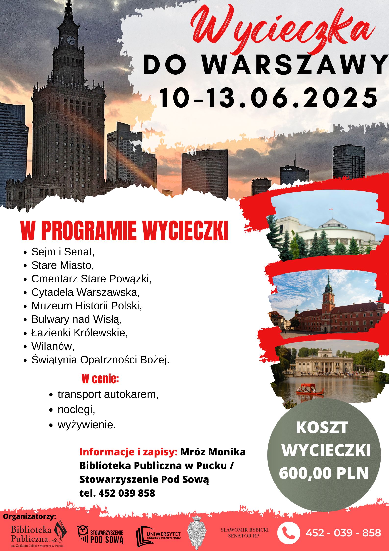 wycieczka WARSZAWA