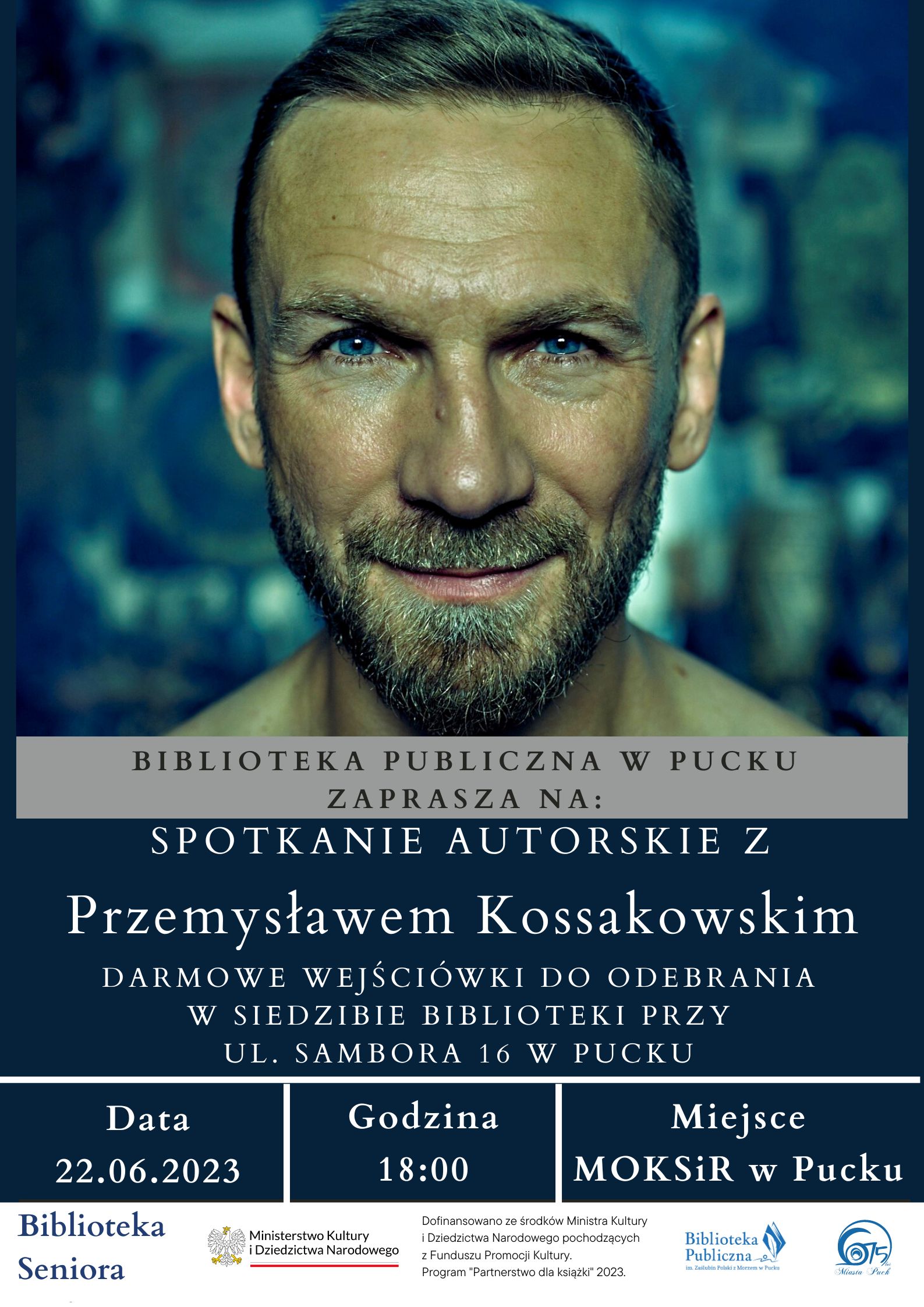 Spotkanie autorskie z Przemysławem Kossakowskim 2023