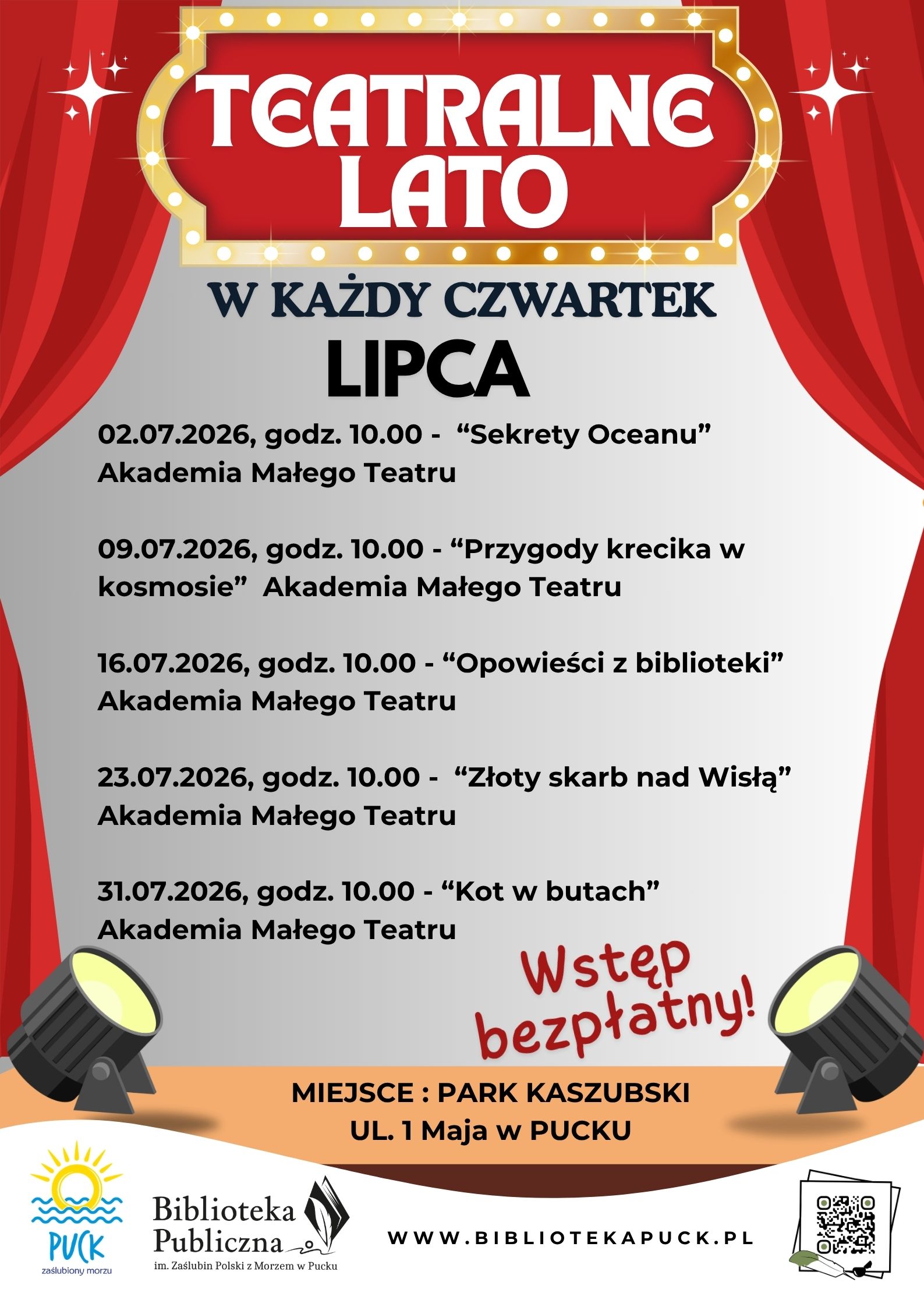 Teatralne Lato Lipiec 2026