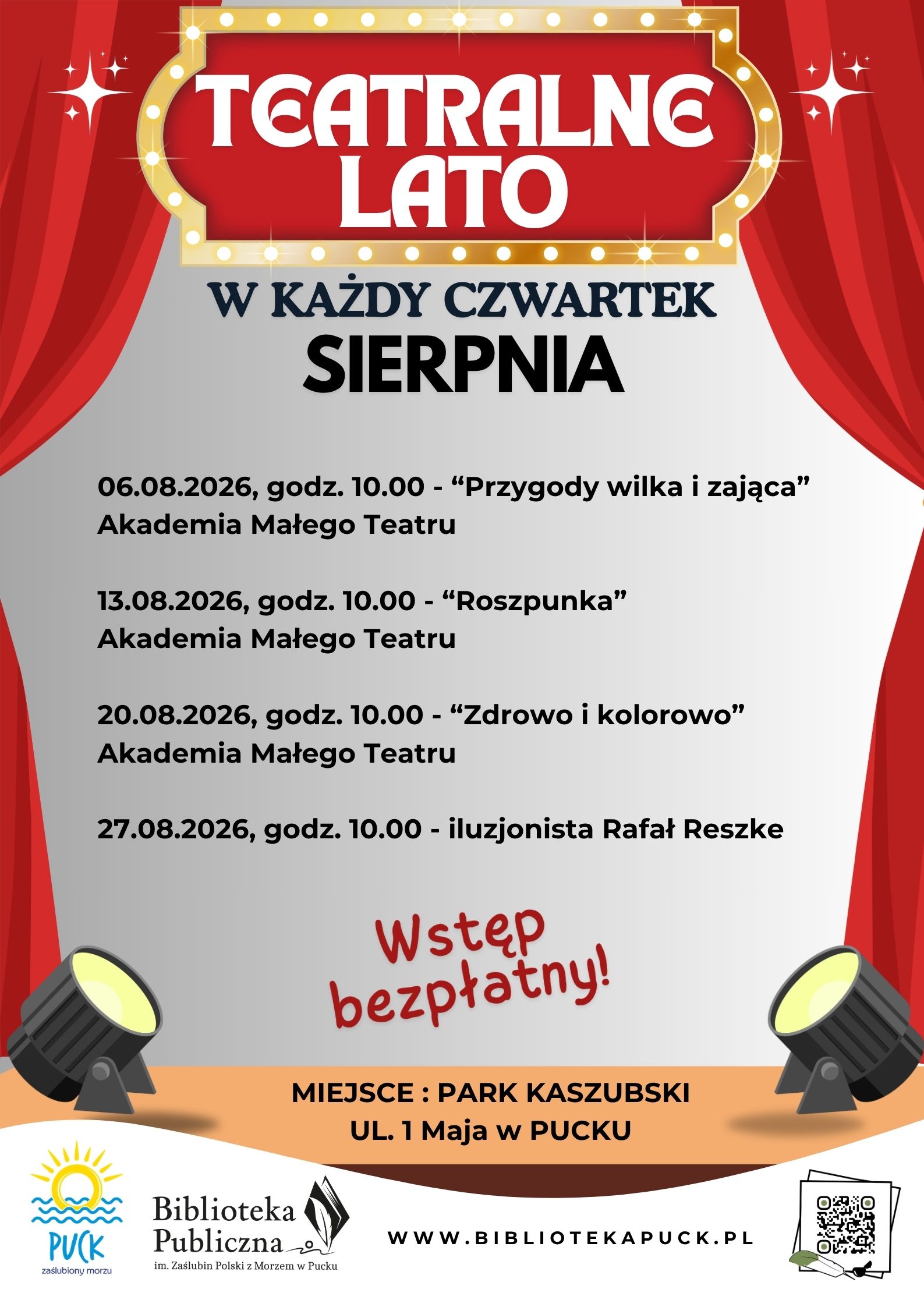 Teatralne Lato Sierpień 2026