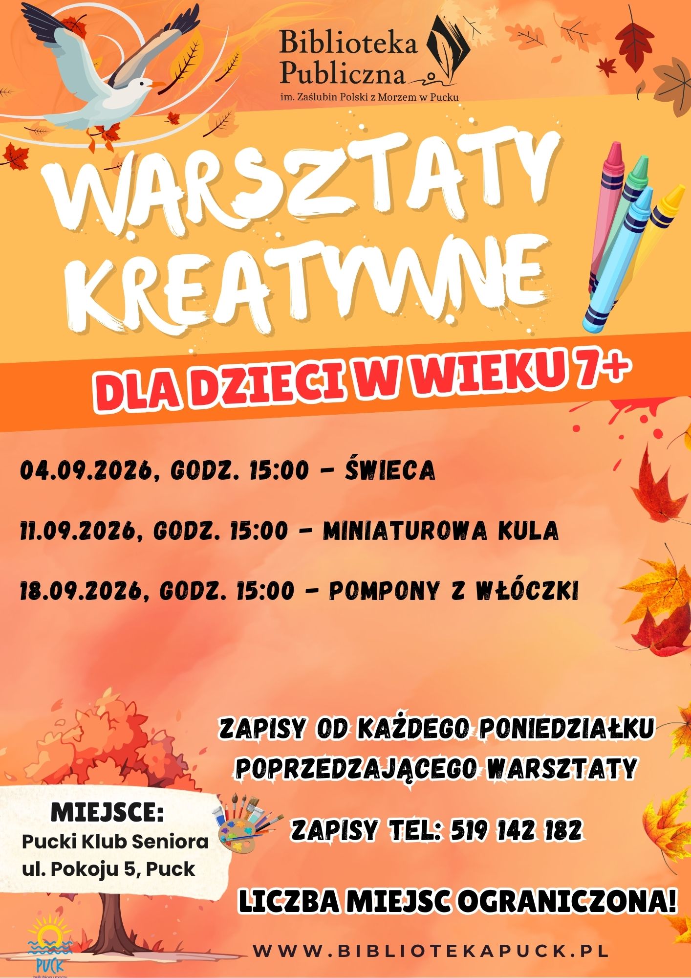 Warsztaty kreatywne wrzesień 2026